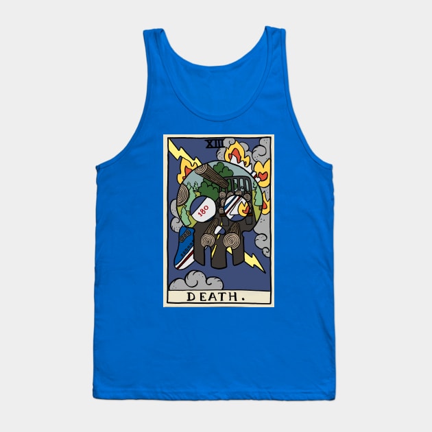 Horror Arcana - Death Tank Top by pinxtizzle